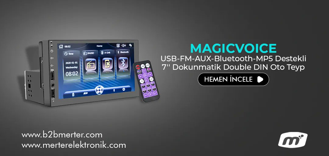 merterelk's tweet photo. 👉 Double Teyp
📦 Toplu Alımlar İçin İletişime Geçiniz.⠀
🎯 https://t.co/Ia03bGRRf5
#doubleteyp #ototeyp #otoaksesuar #mp3player #otoses #otosessistemleri #fmtuner #teypcesitleri #teypmodelleri #bluetoothteyp #otomuzikcalar #magicvoice https://t.co/ycbYpUHbLu