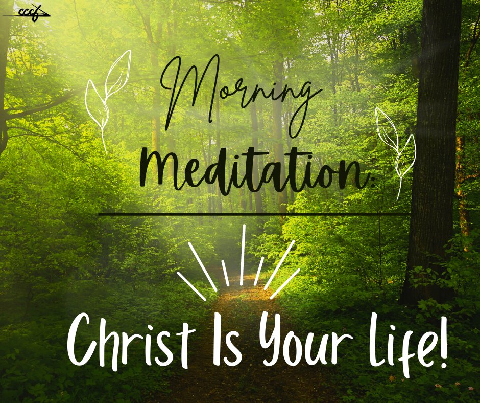 CCCFellowship's tweet photo. "If then you were raised with Christ, seek those things which are above, where Christ is, sitting at the right hand of God. Set your mind on things above, not on things on the earth."
Colossians 3:1-2 NKJV
#cccf #thefellowship #Jesus #newlifewithChrist #perspectivefromChrist https://t.co/IjUVkYGm2g