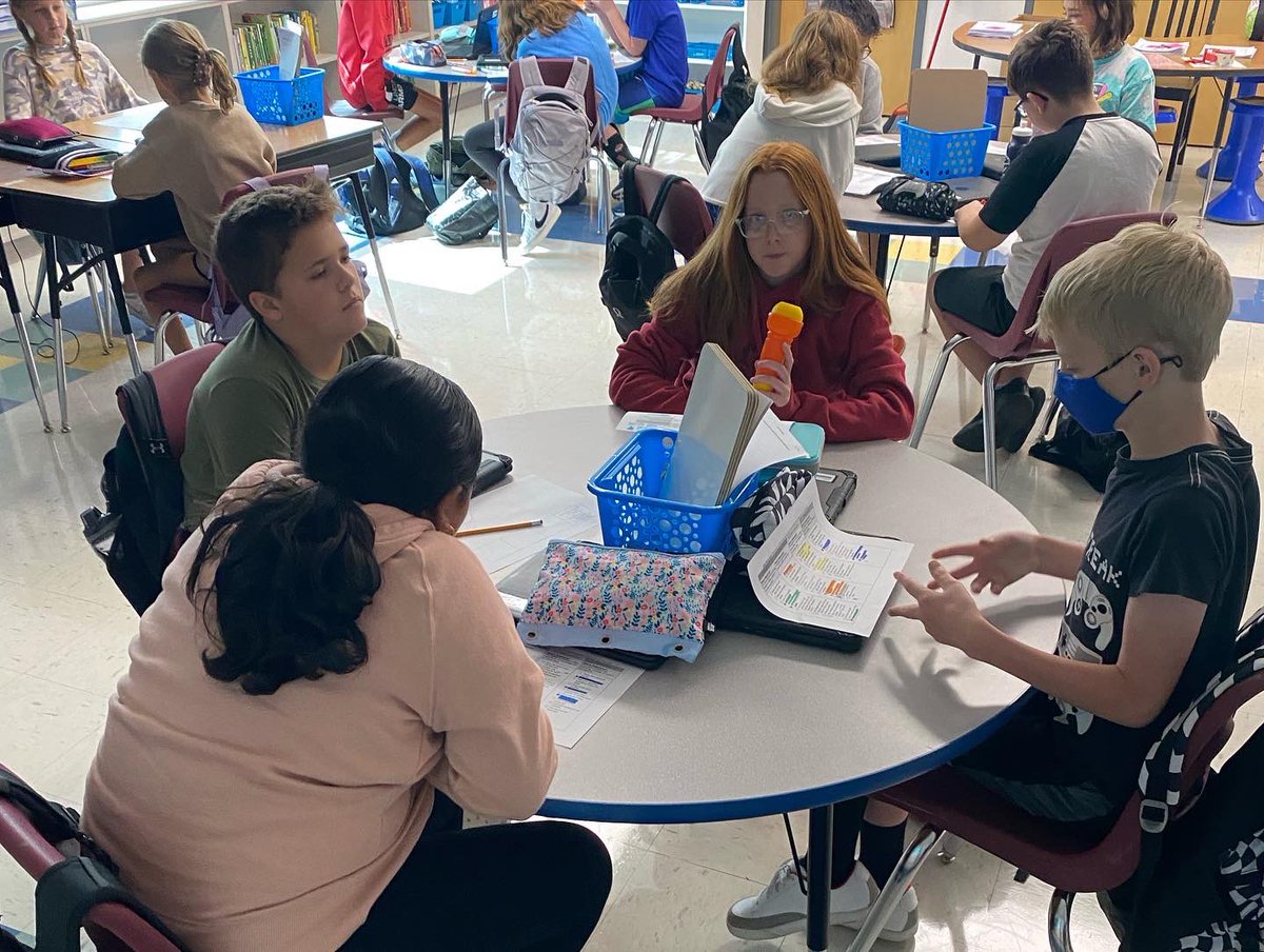 McNairMiddleSch's tweet photo. Practicing our first Accountable Talk with our mic in @chargers.mms math classes as we discuss what norm we want for each part of math class! #mustangsrun #rockitout #studentvoice #RUNWeek #highlyeffectiveinstruction https://t.co/1QVrk7YfCB
