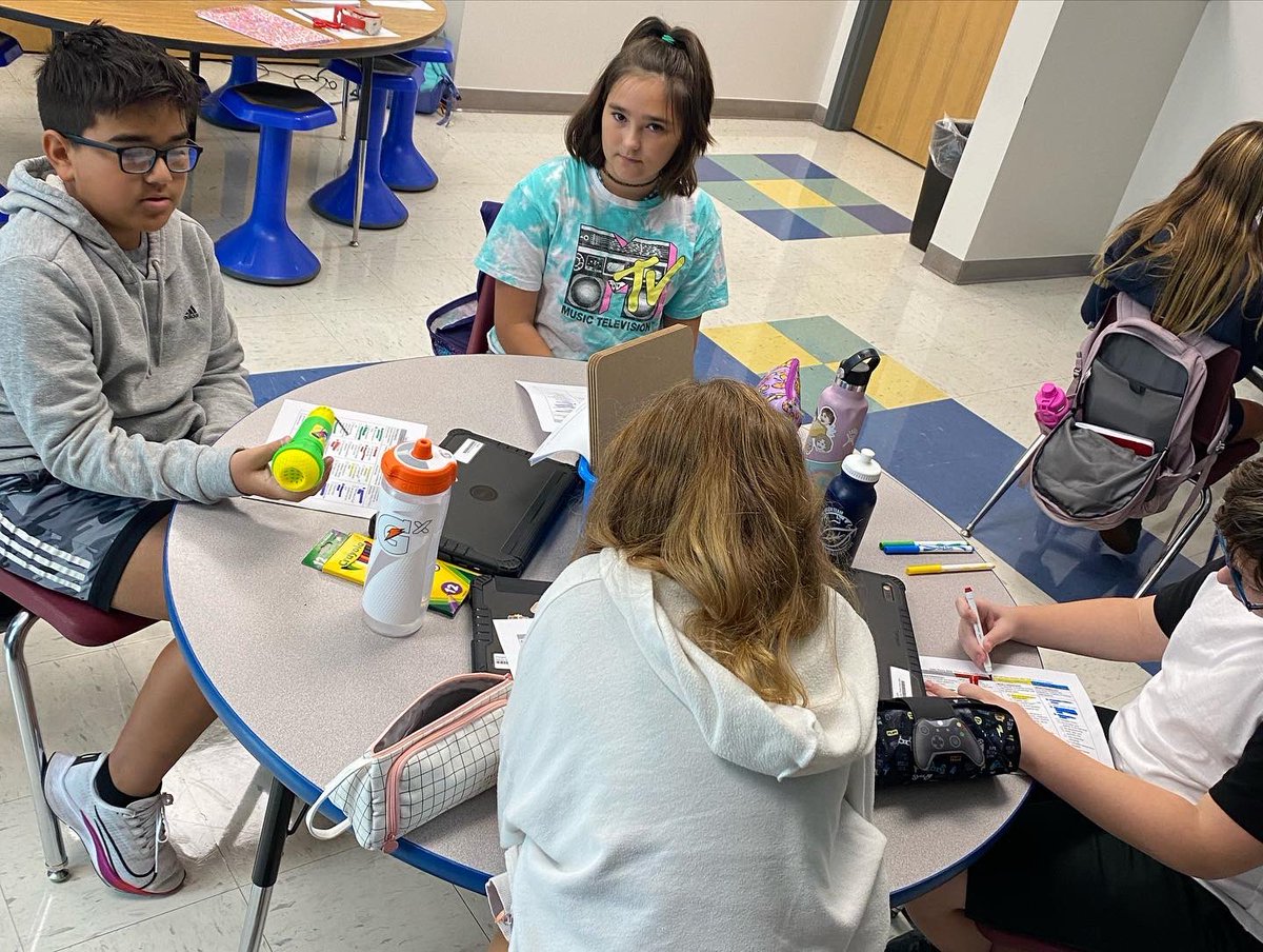 McNairMiddleSch's tweet photo. Practicing our first Accountable Talk with our mic in @chargers.mms math classes as we discuss what norm we want for each part of math class! #mustangsrun #rockitout #studentvoice #RUNWeek #highlyeffectiveinstruction https://t.co/1QVrk7YfCB