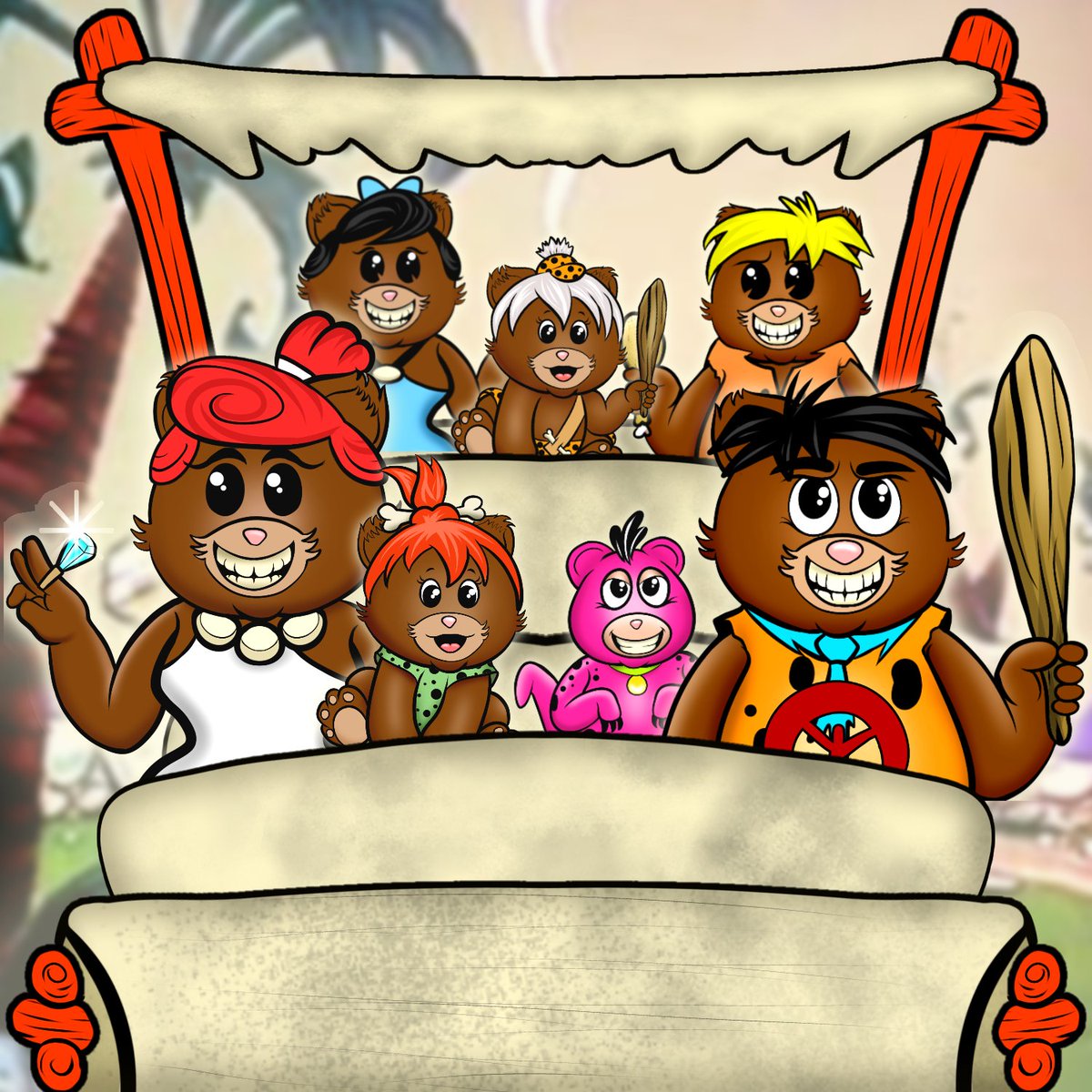 ScottieTash's tweet photo. #BadBears Flintstones 🐻 Giveaway 
💥💥💥💥How to Enter 💥💥💥💥
1.)❤+Retweet 
2.)Follow @ScottieTash 
3.)Post Enjin Wallet Address 👇
4.) Hug your loved ones!
Start your #BadBears Flintstones 🐻 Collection today! Click the link 👇
#Enjin #NFTGiveaway 
https://t.co/ed6fUUhb4S https://t.co/r9dzS0I2Y6