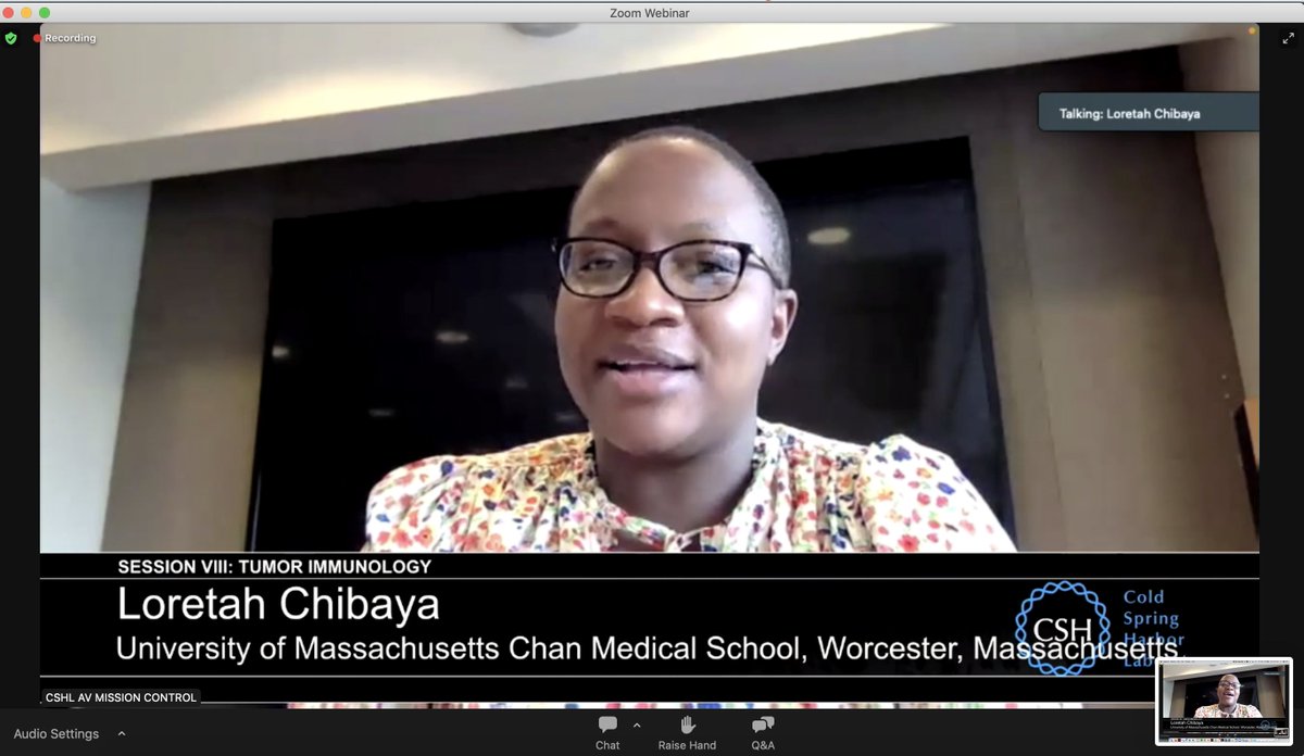 Marcus_Ruscetti's tweet photo. Very proud of our postdoc Lo Chibaya, who gave a great talk (virtually) about her research at #cshlcancer22 this morning! If you are interested in learning more about her work you can check it out here: https://t.co/bd362FxCzO https://t.co/afrU8drWP1