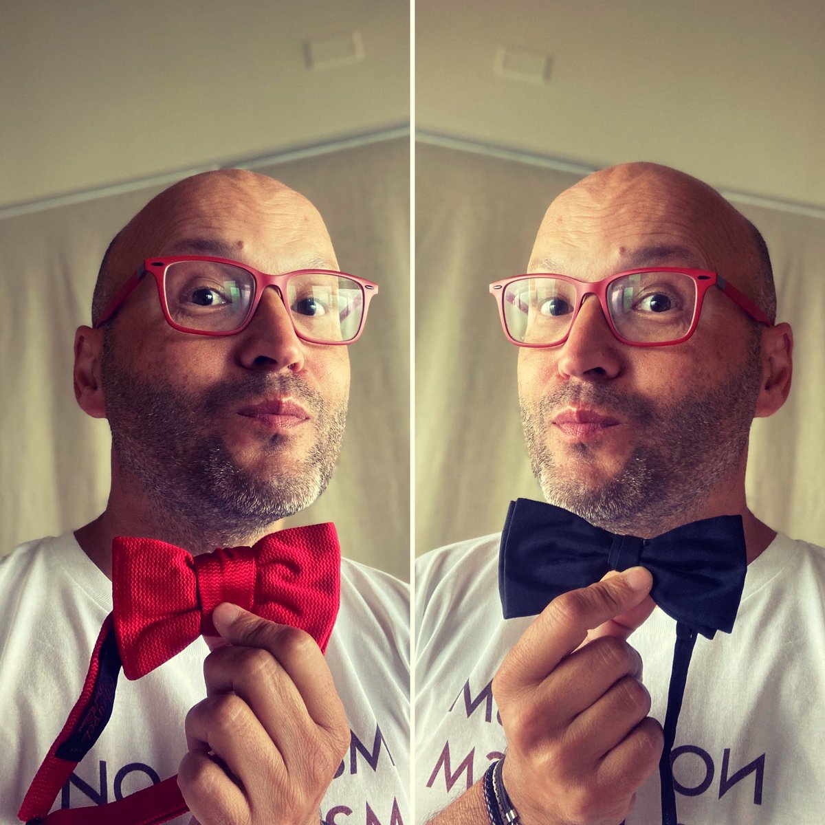 EnriqueMazzola's tweet photo. And for tomorrow’s Sunday in the Park with Lyric, black or red papillon…? ❤️🖤
.
.
.
#mychicagolife #mychicagopix #onlinechicago #chicagohome #chicagolife #chicagolove  #chicagocity #chicagoland #sundayinthepark #papillon @LyricOpera @AskonasHolt @PSMusicBerlin #blackorred https://t.co/496qqi8oJd