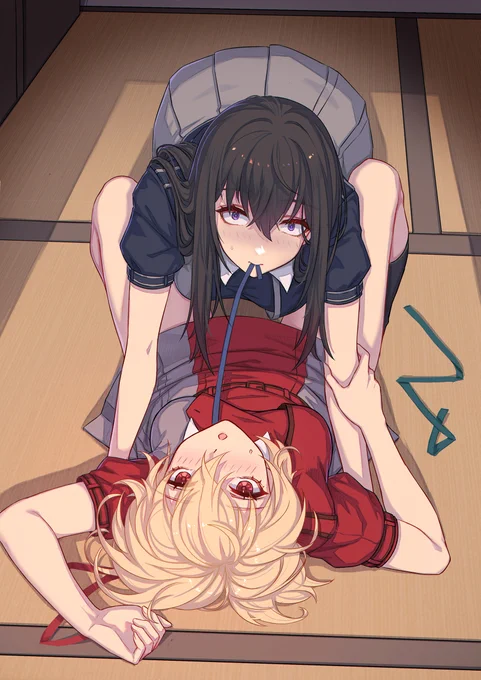 こんな事する時にドアロックしとけよ!!#リコリス・リコイル #リコリコ #Lycoris_Recoil # 