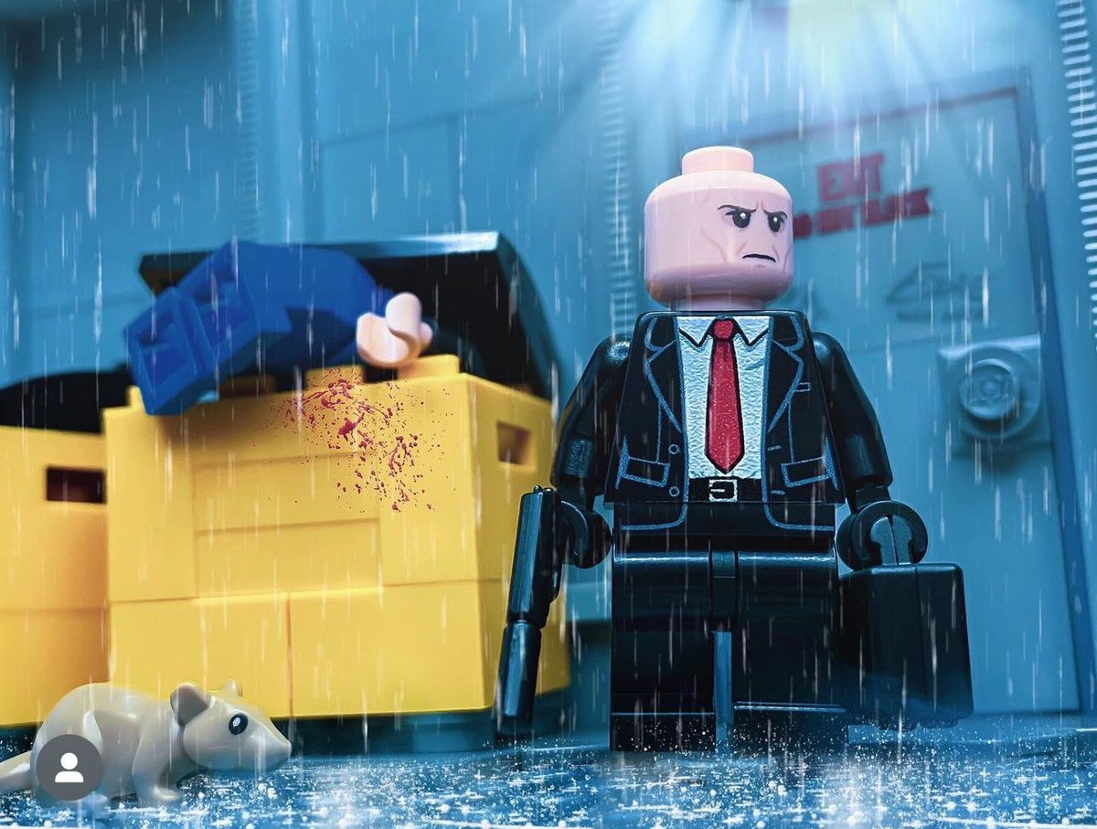 Hitman's tweet photo. The worlds deadliest Lego to step on. 

Amazing work on brick 47  📸: thegeekool ! https://t.co/7GJnWxdy69