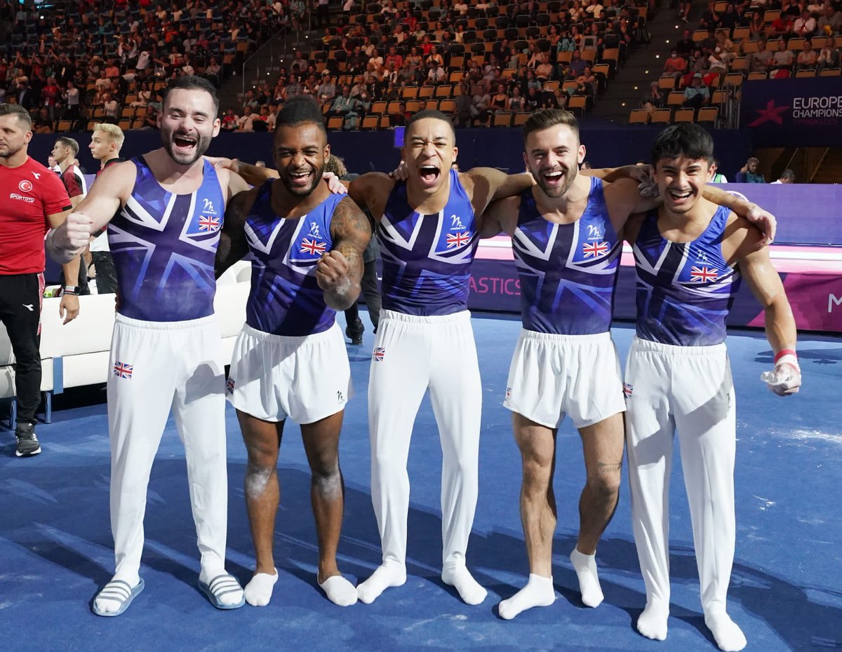 BritGymnastics's tweet photo. Champions of Europe 🥇 https://t.co/VzoBIOsIFu