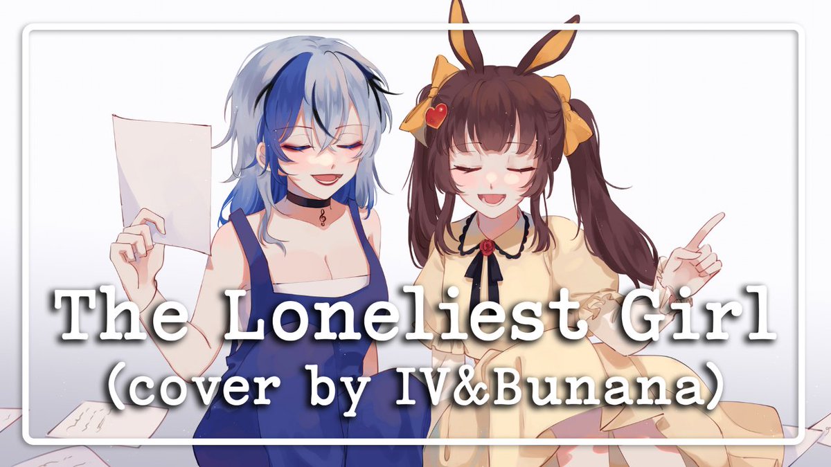 1386Iv's tweet photo. The Loneliest Girl Cover IV1386 feat. @Bunana_muffin
รอได้ที่ : https://t.co/0GKtgSnEK2
#Vtuber #Vtuberth
''หลังจากที่ห่างหายวงการไปนาน เราก็มาเปิดตัวพร้อมกับเพลงCover ใหม่!!! ที่ร้องคู่กับสาวน้อยกระต่ายเสียงใสอย่างคุณบันนั้นเอง!!! ยังไงก็ตามเเต่โปรดรอรับชมรับฟังได้เลย
ค่าาา'' https://t.co/TtnIKOgLSv