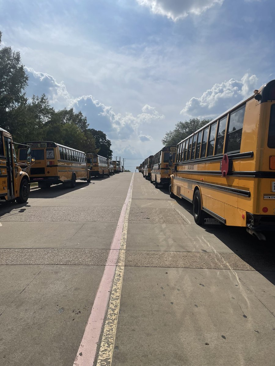 First week in the books! Just a few buses!!🚌