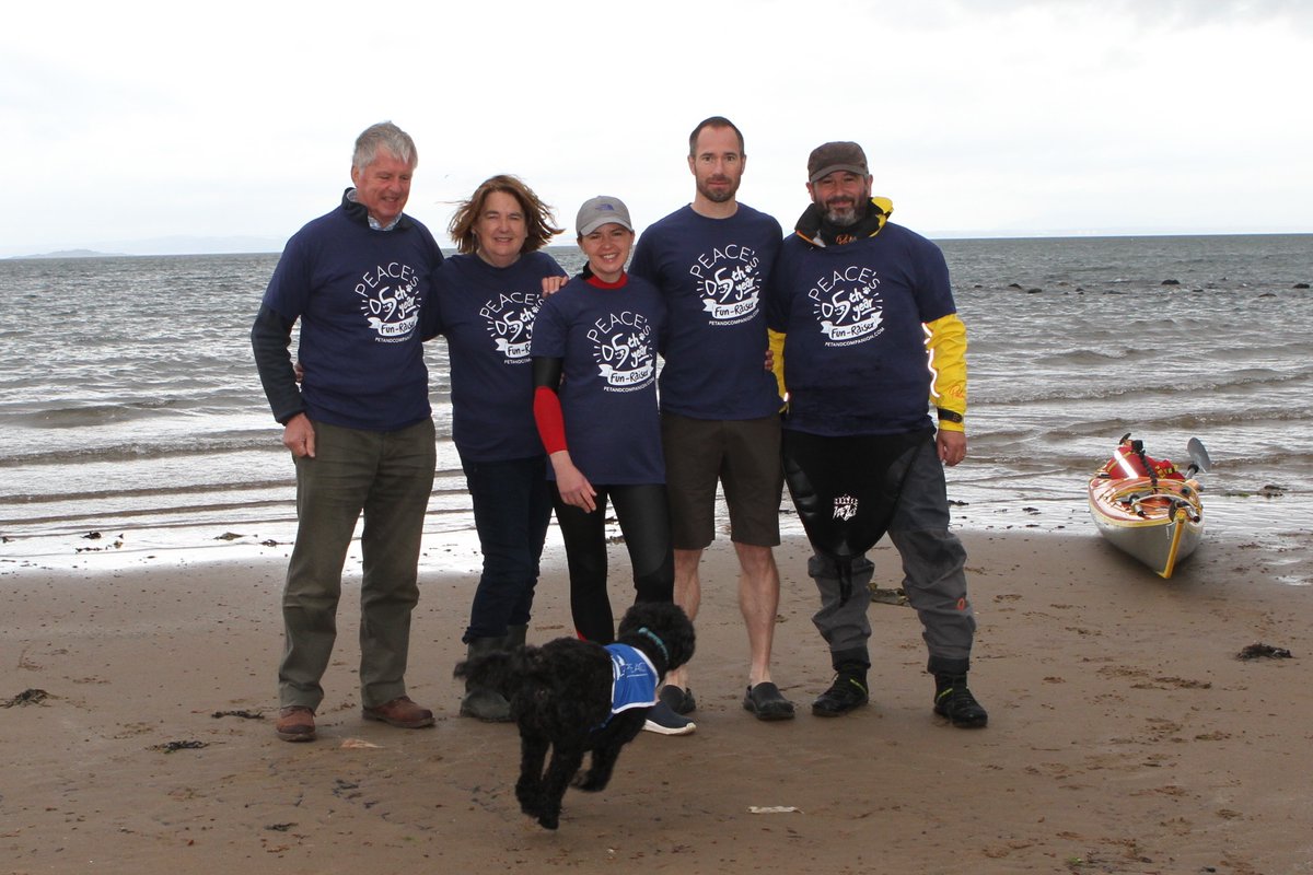 PetAndCompanion's tweet photo. We did it! A big thank you for all the kind messages of encouragement and generous donations. Thanks also to our amazing support team - we couldn't have done it without you!
P.S. Thank you @thepicnicboxeastlothian for the delicious coffee at the end, a real treat! https://t.co/eYHj6rw5gn