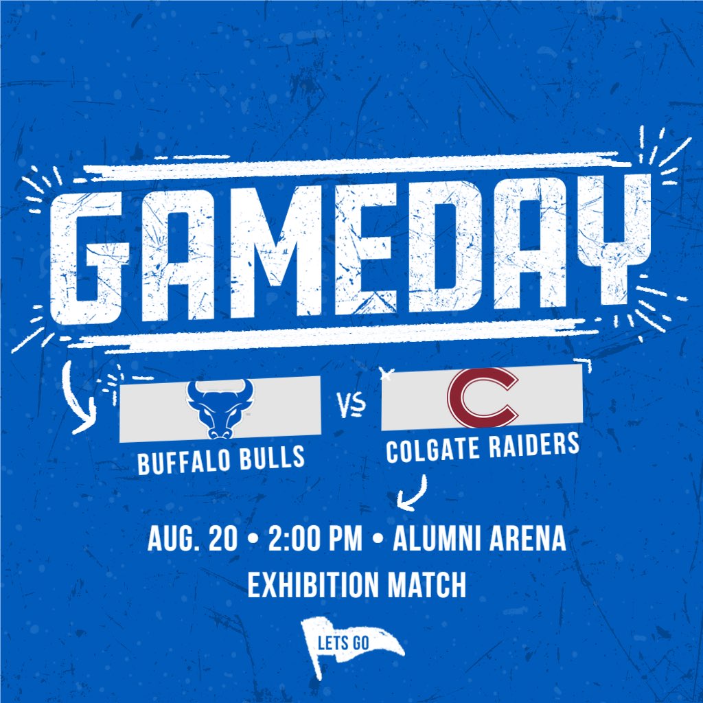 ubvolleyball's tweet photo. It's GAME DAY!! Come check us out as
we host Colgate in a friendly exhibition match at 2 PM!
#UBVB #UBhornsUP ๐ค https://t.co/VTWT1utNSA