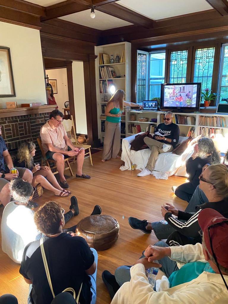 sondosalas's tweet photo. Two months after returning from a professional delegation trip to Cuba with SDA architects, city planners, and community organizers came together in Minneapolis for a Cuba delegation reunion to debrief about their experiences after returning home and build ideas for future travel https://t.co/SkyXOwHqtv