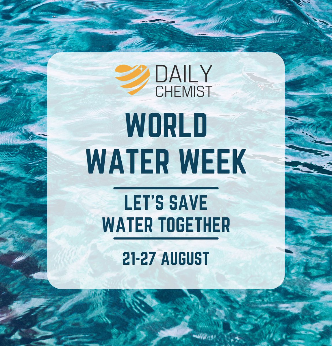 ChemistDaily's tweet photo. Wasting water today will turn streams into clay! We need to hydrate, for that is our fate. In this "World Water Week" let's pledge to save water together.

#worldwaterweek #water #savewater #savewaterforfuture #waterlife https://t.co/uiHlTjP4nM