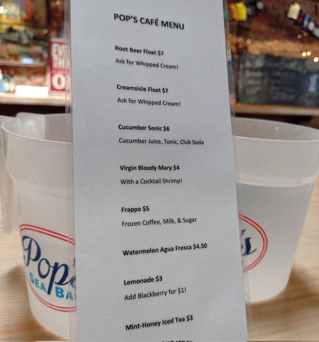 Here's what's on the weekend's menu. See y'all at noon.