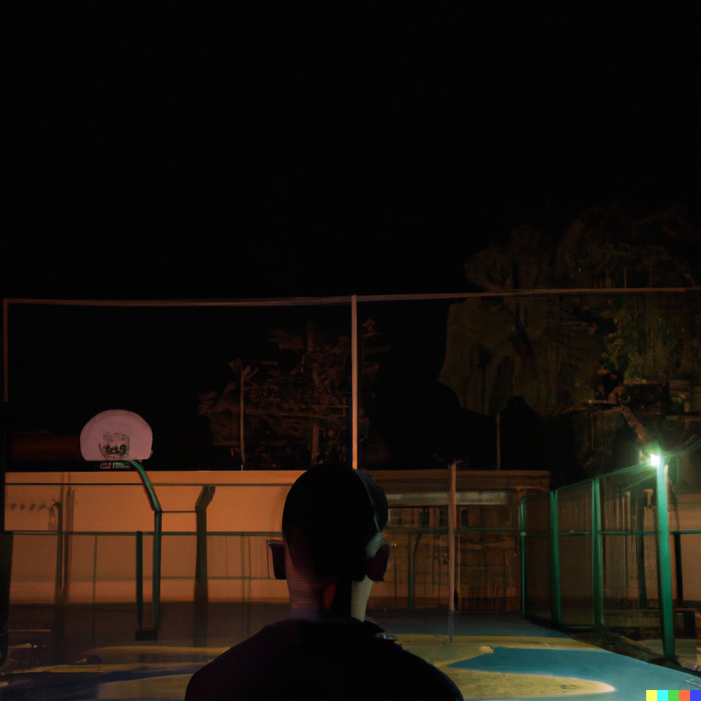 Mob_Eus's tweet photo. - Basketball court at Night

Generated with #Dalle2

#initimage #aiart #dalle #basketball #playground #night #aiartcommunity #openai #3drender #init_image https://t.co/z4EgVAMiIZ