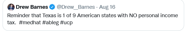 KellyAllard18's tweet photo. Yet @drewbarnes thinks #texas should be admired and aspired to.
#NOTinMYalberta #yxh #medicinehat #saveAlberta #AlbertaisNOTtexas #ableg #UCP https://t.co/jB1JdfEtge