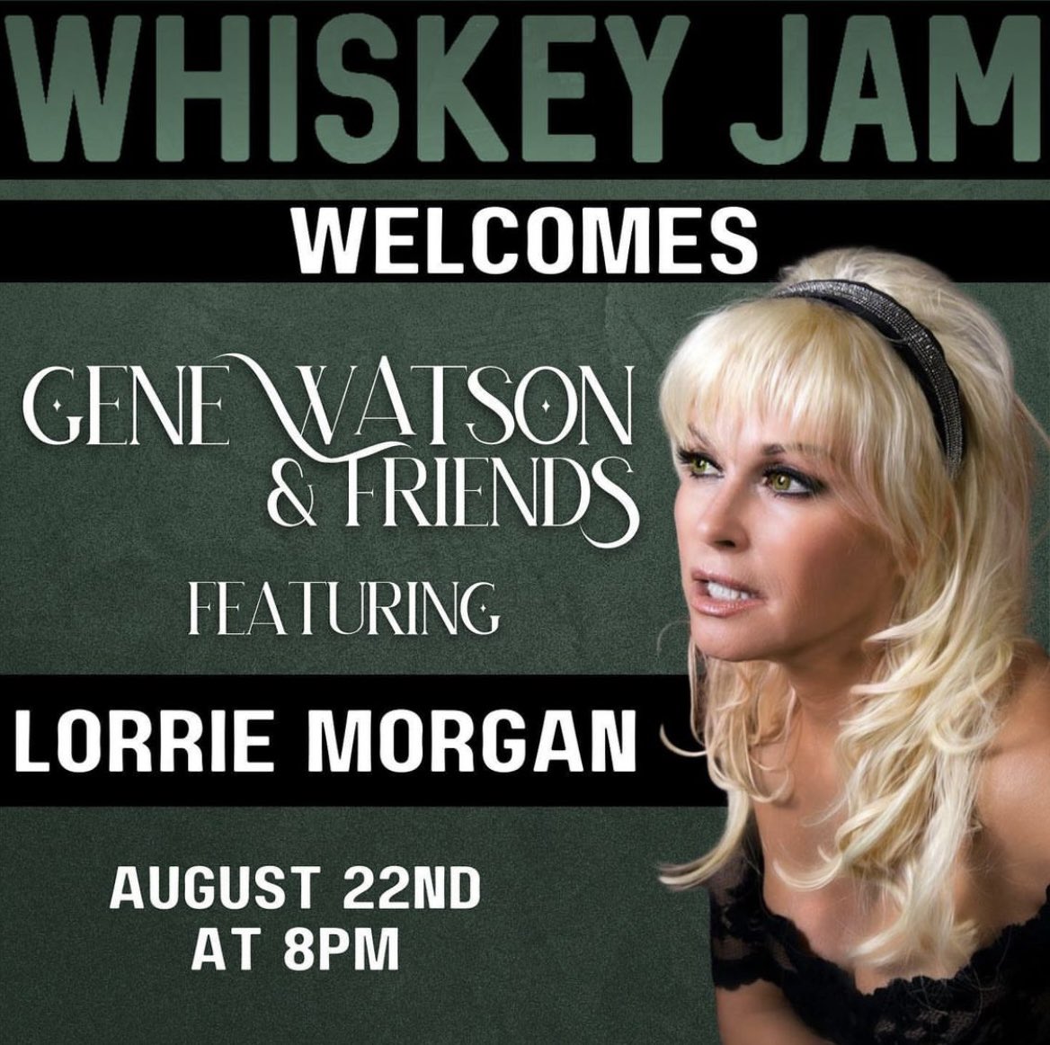 I’m looking forward to Monday night in Nashville at <a href="/WhiskeyJam/">Whiskey Jam®</a> - <a href="/WinnersNash/">Winners Bar & Grill</a> celebrating the one and only <a href="/GeneWatsonMusic/">Gene Watson</a> ! ❤️🎤