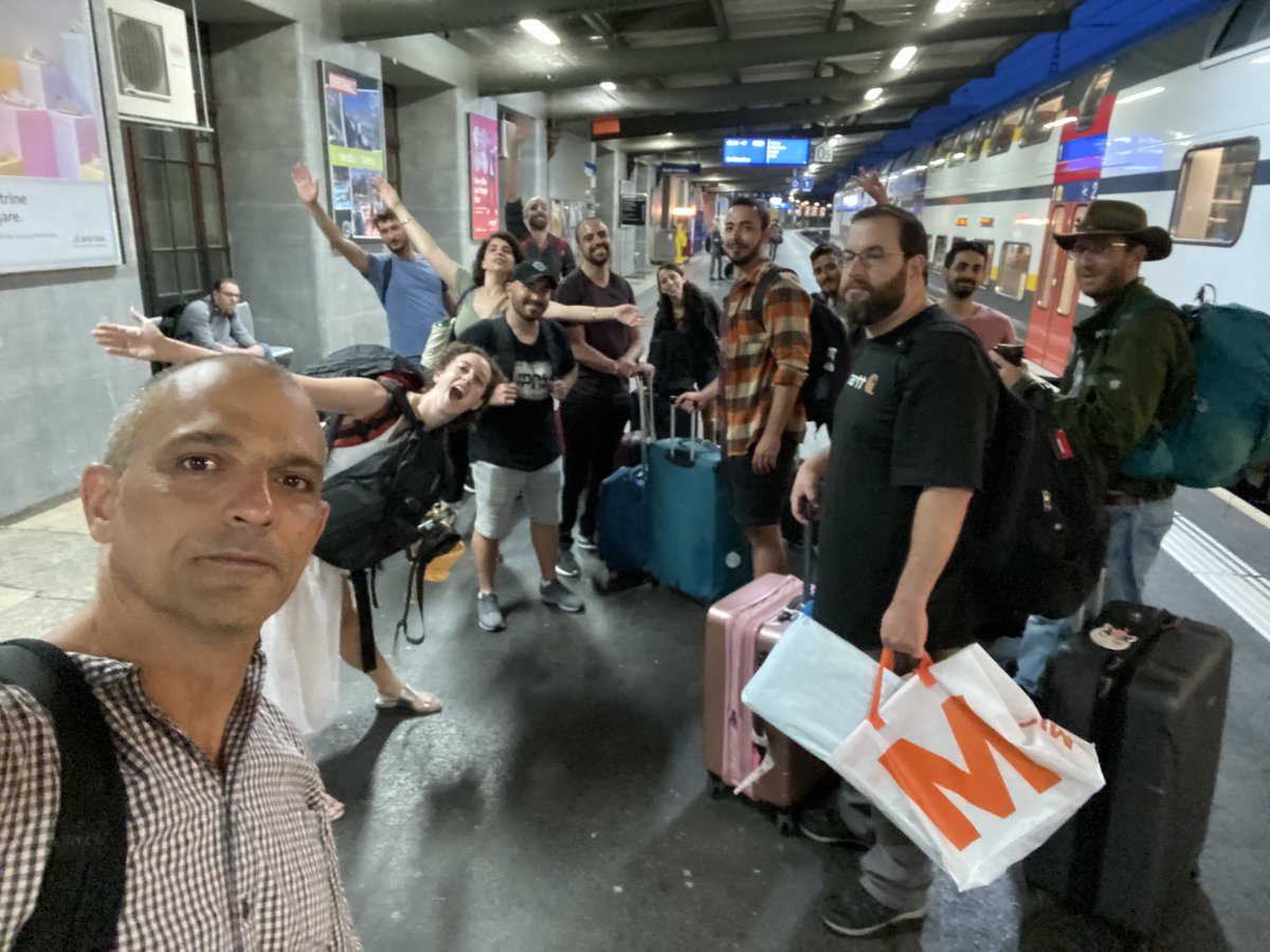 Mizrahi Lab (@labmizrahi) on Twitter photo The <a href="/LabMizrahi/">Mizrahi Lab</a> is going on the train home after the mind blowing experience at #isme18. We met old friends and made new ones, exposed to amazing science and shared our own. Thank you <a href="/ISME_microbes/">ISME - International Society for Microbial Ecology</a> and the organizing committee. The <a href="/LabMizrahi/">Mizrahi Lab</a> is going on the train home after the mind blowing experience at #isme18. We met old friends and made new ones, exposed to amazing science and shared our own. Thank you <a href="/ISME_microbes/">ISME - International Society for Microbial Ecology</a> and the organizing committee.