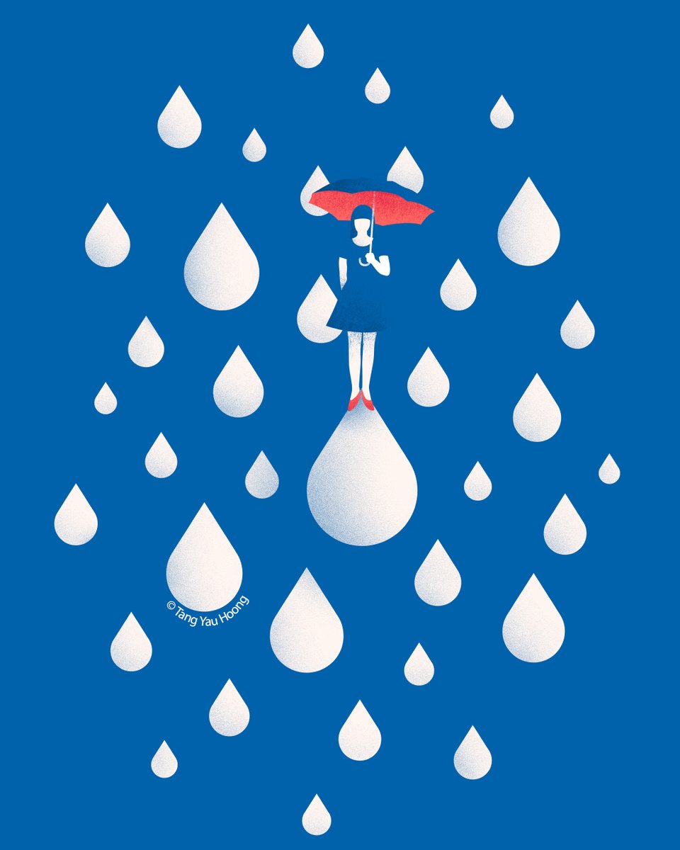 Umbrellas. #art #illustration #conceptualart #surrealart