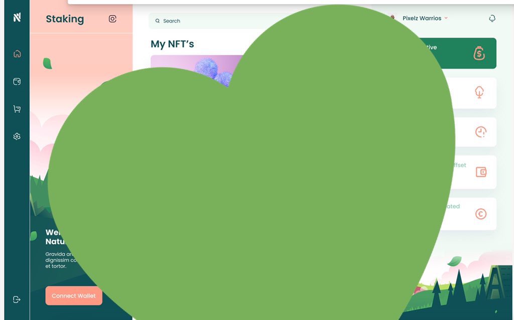Dashboard progress 💚 👀 We’re the first project in the world that uses NFTs to plant trees, then create utility through the carbon credits our trees generate. Don’t miss out! This is what NFTs are capable of!

You can mint here: nearnature.art
1 🌲 minted = 14🌲 planted