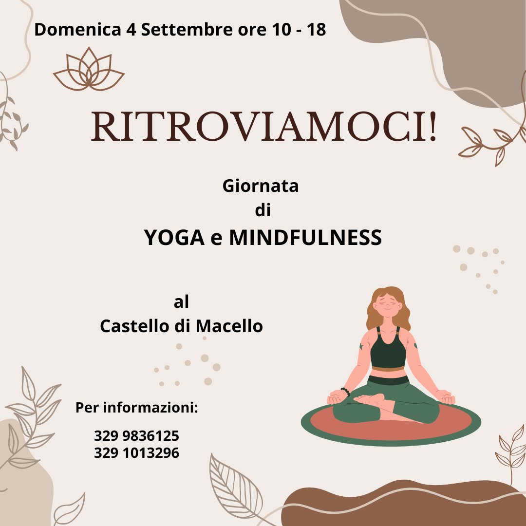 DottssaBalocco's tweet photo. RITROVIAMOCI: Giornata di yoga e Mindfulness.

Immagineremo di essere come gli alberi ben radicati nel terreno e di congiungere le nostre radici nel sottosuolo per comunicare ad un livello più profondo.

📌 Iscrizione entro il 27/08 📌 https://t.co/sJDkDcGkUO