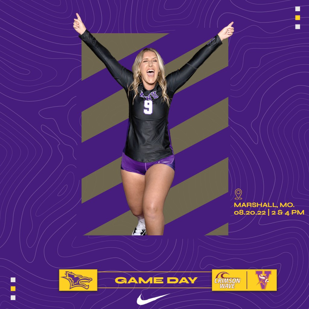 Kansas Wesleyan Coyotes (@kwucoyotes) on Twitter photo For the first time this season... IT'S GAME DAY FOR KANSAS WESLEYAN COYOTES
🏐: <a href="/KWUcoyoteVB/">KWU Volleyball</a> at MoVal Tri
📍: Marshall, Mo.
🕰️: vs Calumet 2:00, vs Missouri Valley 4:00
📊 vs Calumet: bit.ly/kwucalumetwvb
📊 vs Missouri Valley: bit.ly/kwumovalwvb
#⃣: #rollyotes🐺 For the first time this season... IT'S GAME DAY FOR KANSAS WESLEYAN COYOTES
🏐: <a href="/KWUcoyoteVB/">KWU Volleyball</a> at MoVal Tri
📍: Marshall, Mo.
🕰️: vs Calumet 2:00, vs Missouri Valley 4:00
📊 vs Calumet: bit.ly/kwucalumetwvb
📊 vs Missouri Valley: bit.ly/kwumovalwvb
#⃣: #rollyotes🐺