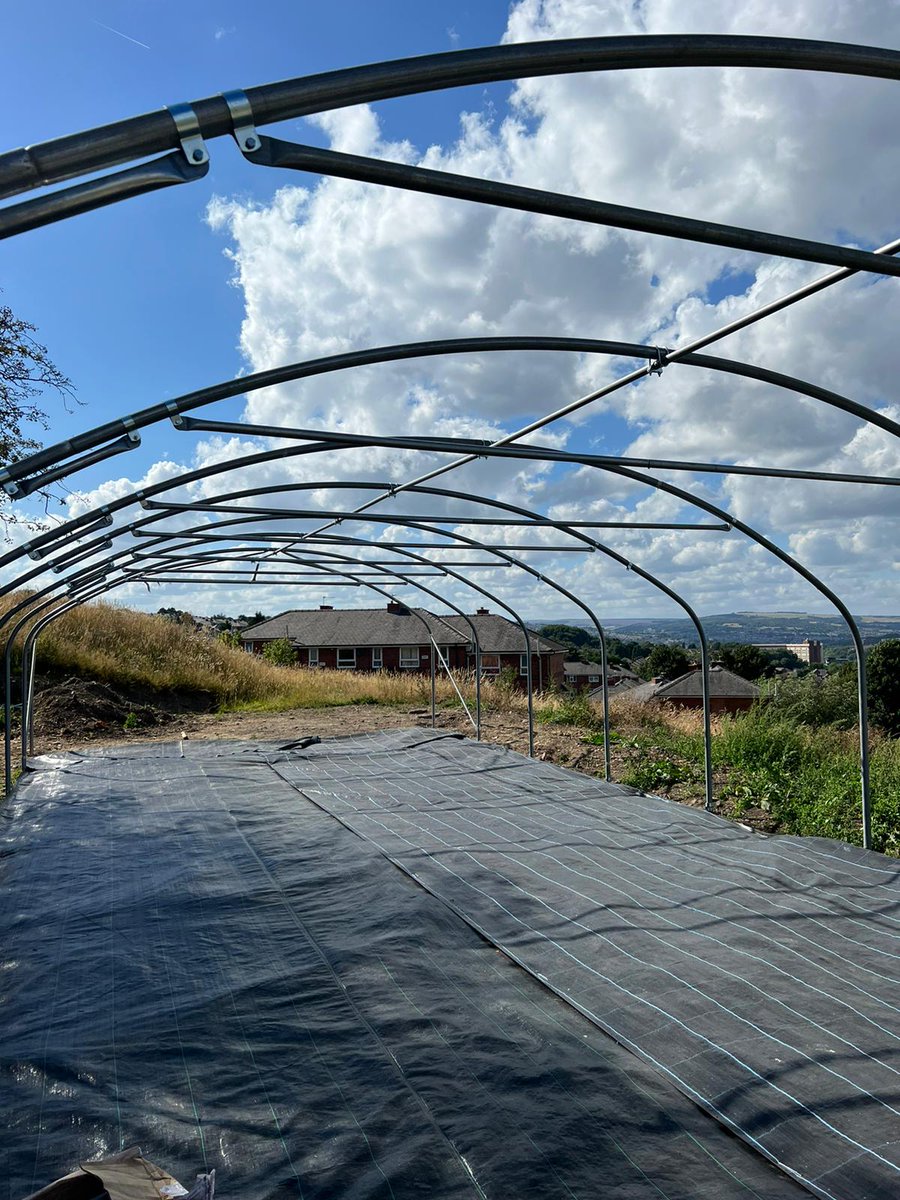 StavesGlyn's tweet photo. Groundworks done and frame up today for a Dementia charity in Sheffield well done James and his commuity payback team. #positiveprobation https://t.co/0QB6MpNNTH