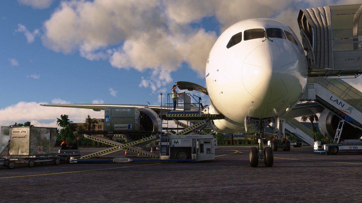 practicallygeek's tweet photo. While GSX Pro adds another level of immersion to @MSFSofficial
£31 is a lot to pay for a buggy add-on, it has crashed my sim to desktop twice now!
I hope it gets fixed because boy, it looks so good!
#msfs #msfs2020 #MicrosoftFlightSimulator #gsxpro https://t.co/wxLJpNOyAt