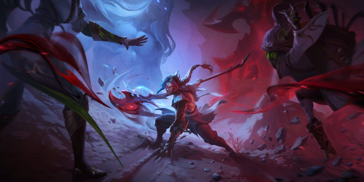 JumaraloHexCore's tweet photo. Kayn Lvl 1, Lvl 2, The Shadow Assassin &amp; Rhaast Full Artworks - Legends of Runeterra https://t.co/WmT9aeKIFF