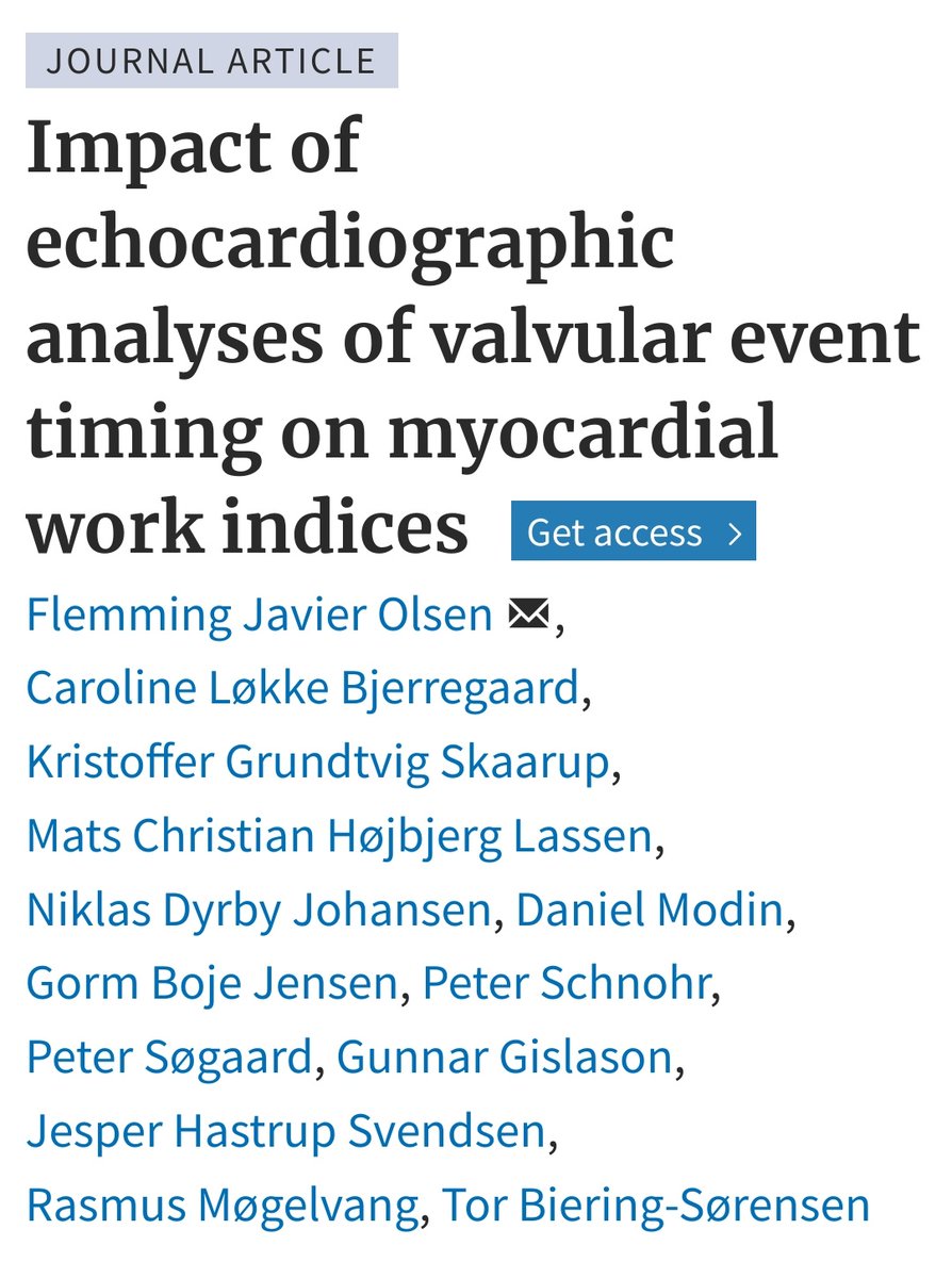 Copenhagen Cardiovascular Research Center (@copcard) on Twitter photo In this #EHJCVI sdy <a href="/fwemmer1/">Flemming Javier Olsen</a>
et al found that myocardial work ♥️ indices differ depending on the event timing modality used, w visual assessment yielding lower GWI values compared with Doppler-based methods 🔊
🔗academic.oup.com/ehjcimaging/ad…
#cardiotwitter #echofirst #POCUS In this #EHJCVI sdy <a href="/fwemmer1/">Flemming Javier Olsen</a>
et al found that myocardial work ♥️ indices differ depending on the event timing modality used, w visual assessment yielding lower GWI values compared with Doppler-based methods 🔊
🔗academic.oup.com/ehjcimaging/ad…
#cardiotwitter #echofirst #POCUS