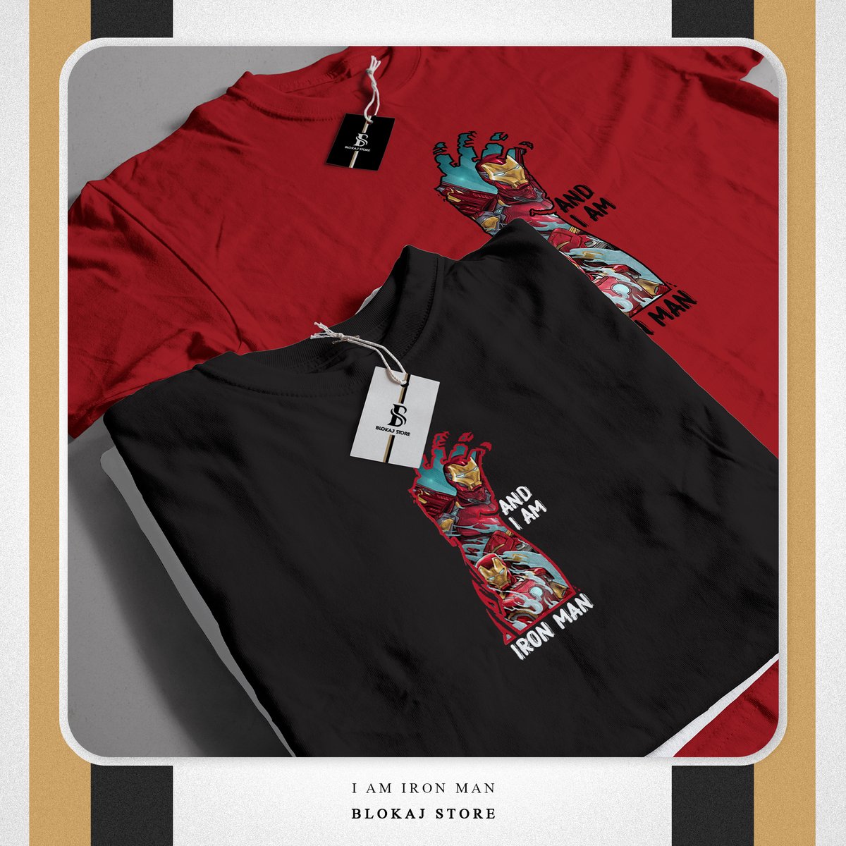 BlokajStore's tweet photo. 🚀En güçlüleri değildi ama en iyileriydi. And I'm Iron Man T-shirt satışta...

🧵 %100 Pamuk ve 1.Sınıf Compact Penye kumaş kullanılmıştır. 
🛒 https://t.co/kvcbip2LPB ve Instagram'da satışta . Sende aramıza katıl !
#blokajstore #ironman #tshirt #marvel #mcu #ilove3000 https://t.co/gFiH5Uq0mJ