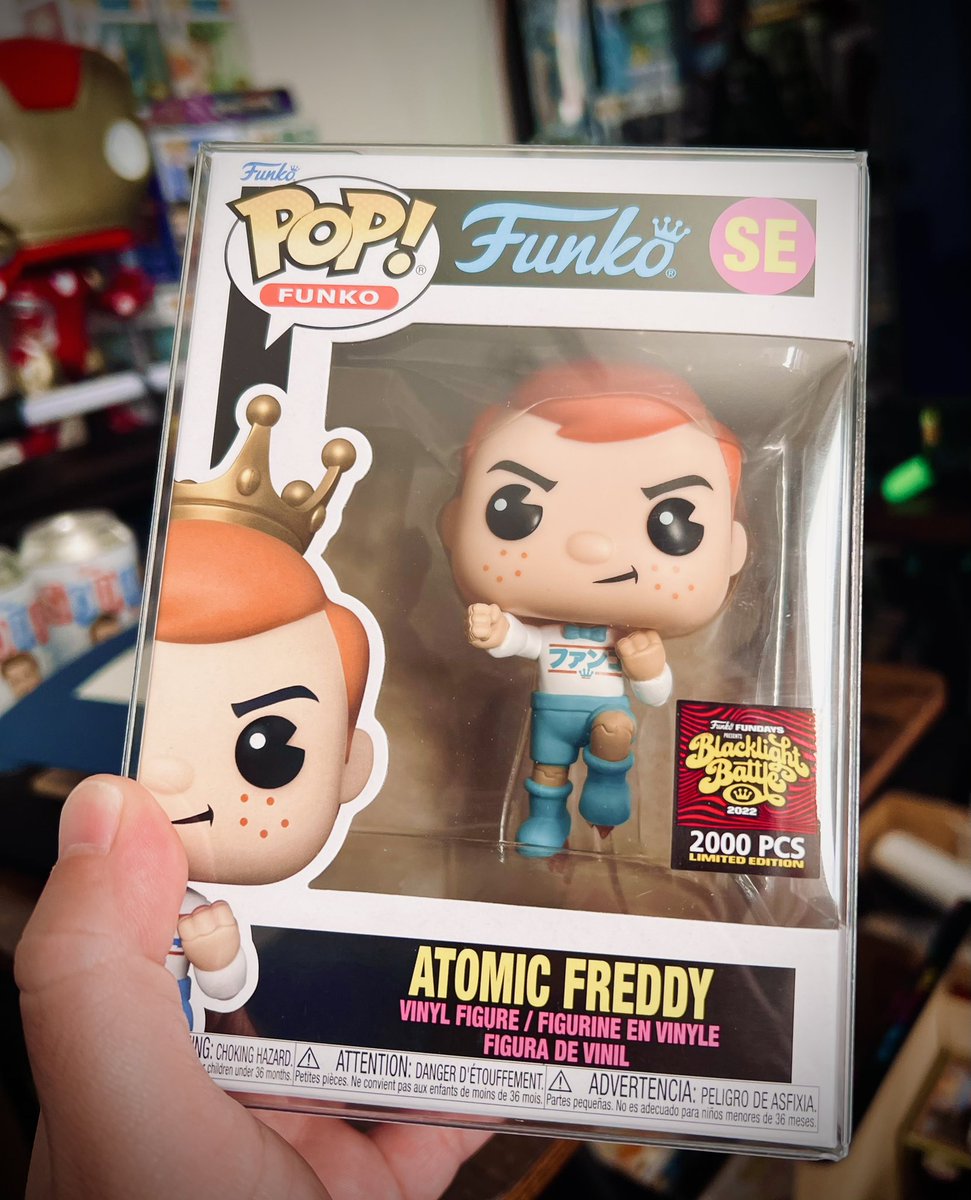 Collectentpori1's tweet photo. One of the best looking Freddy’s given out this year at Fundays! So glad I was able to assist for the first time!!💚🙌🏽 @OriginalFunko @brianmariotti #FunkoPhotoADayChallenge #Funko #FunkoFundays2022 https://t.co/nMVLduXXo2