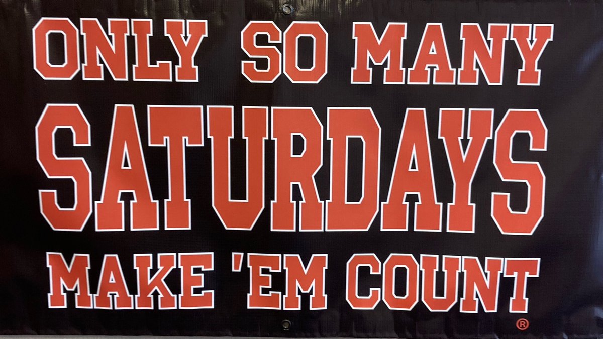 Saturdayscount's tweet photo. Saturday Mornings with College Game Day is like Christmas Morning!! Can't wait to see the crew again. #SaturdaysCount #CFB #OnlySoMany #GameDay @BigGameBoomer @TheSpursUpShow @Sidelines_SN @SSN_CollegeFB @CollegeGameDay @CoIIegeGameDay https://t.co/WwmXWGbJzM