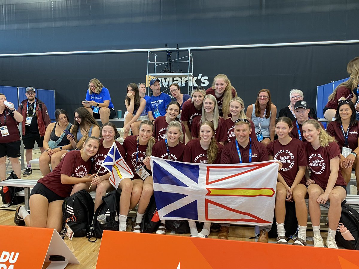 Premier Fury taking in the boys quarter final volleyball game at Canada Games Park, Team NL  vs. Team Alberta.
Thank you Premier for your support. <a href="/teamnl/">TeamNL</a>