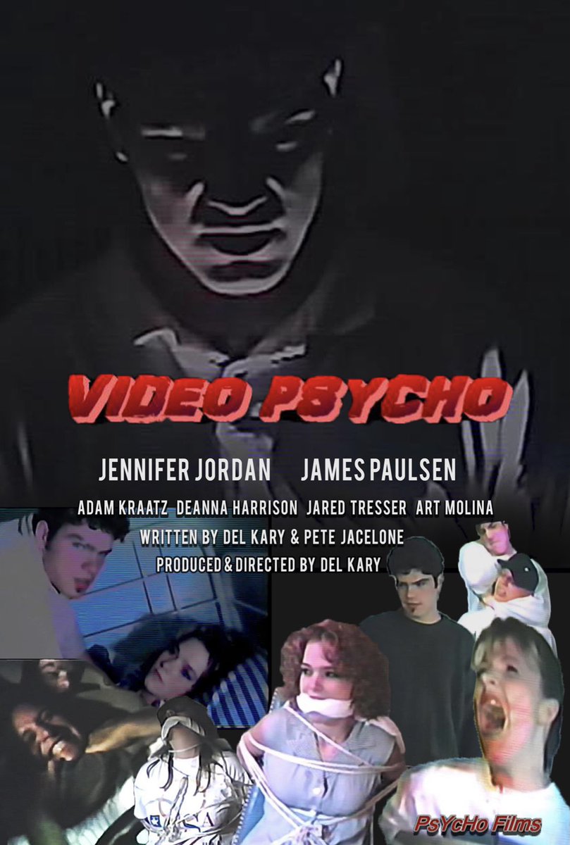 Djkary8's tweet photo. Happy Birthday ‘Video Psycho’ 🎂🎁🎉🔪 Released this day, August 20, 1997.
Grab your copy on dvd today or stream on @PrimeVideo #VideoPsycho #HappyBirthday #Horror #90sHorror #sov #SRSCinema #Halloween #Scream #Slasher https://t.co/Tt7dDCR0K5