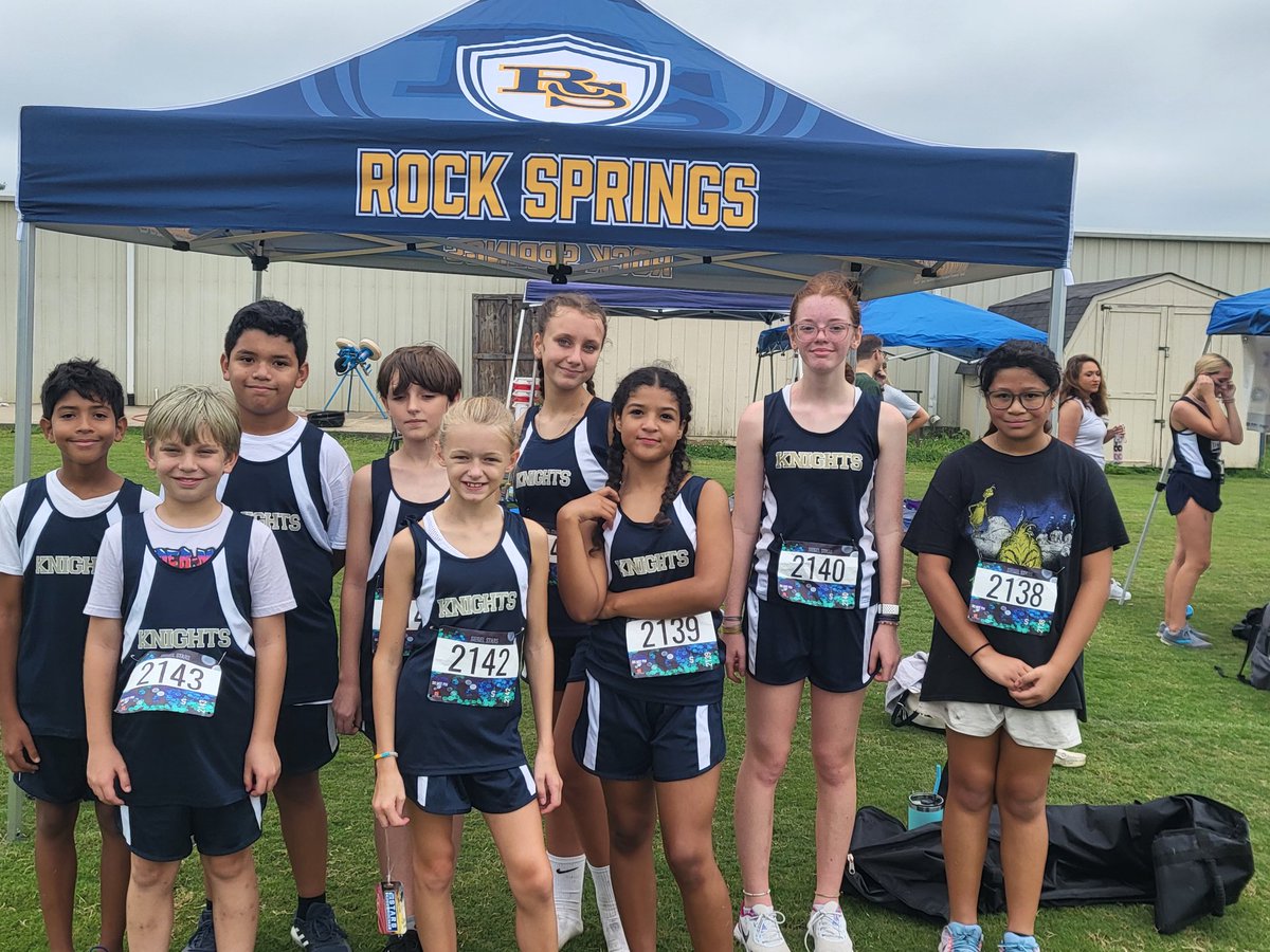 First Cross-country meet this morning. They did a great job!
#BetterTogether