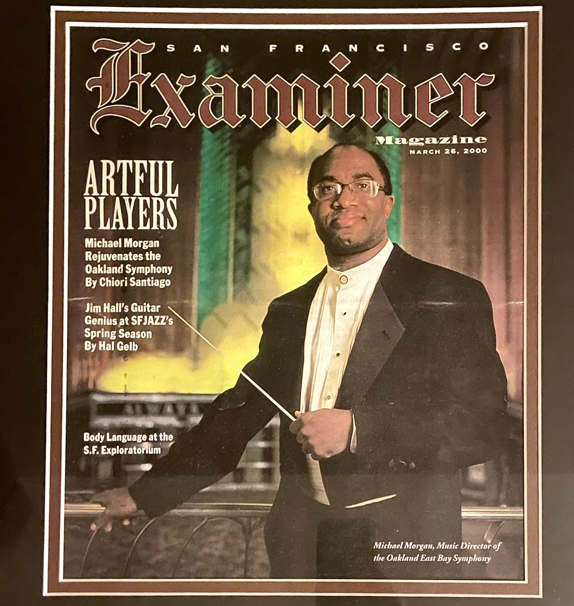 OakParamount's tweet photo. Aug. 20 marks the one year anniversary of the passing of Oakland Symphony’s beloved Michael Morgan. As home to @OakSym, Michael graced the Paramount stage for decades w/ his musical talent! Thank you Michael Morgan! ♥️🎼
#MichaelMorganLegacy
#OakSym
#OakSymLegacy
#MichaelMorgan https://t.co/Qo0SLx46Pw