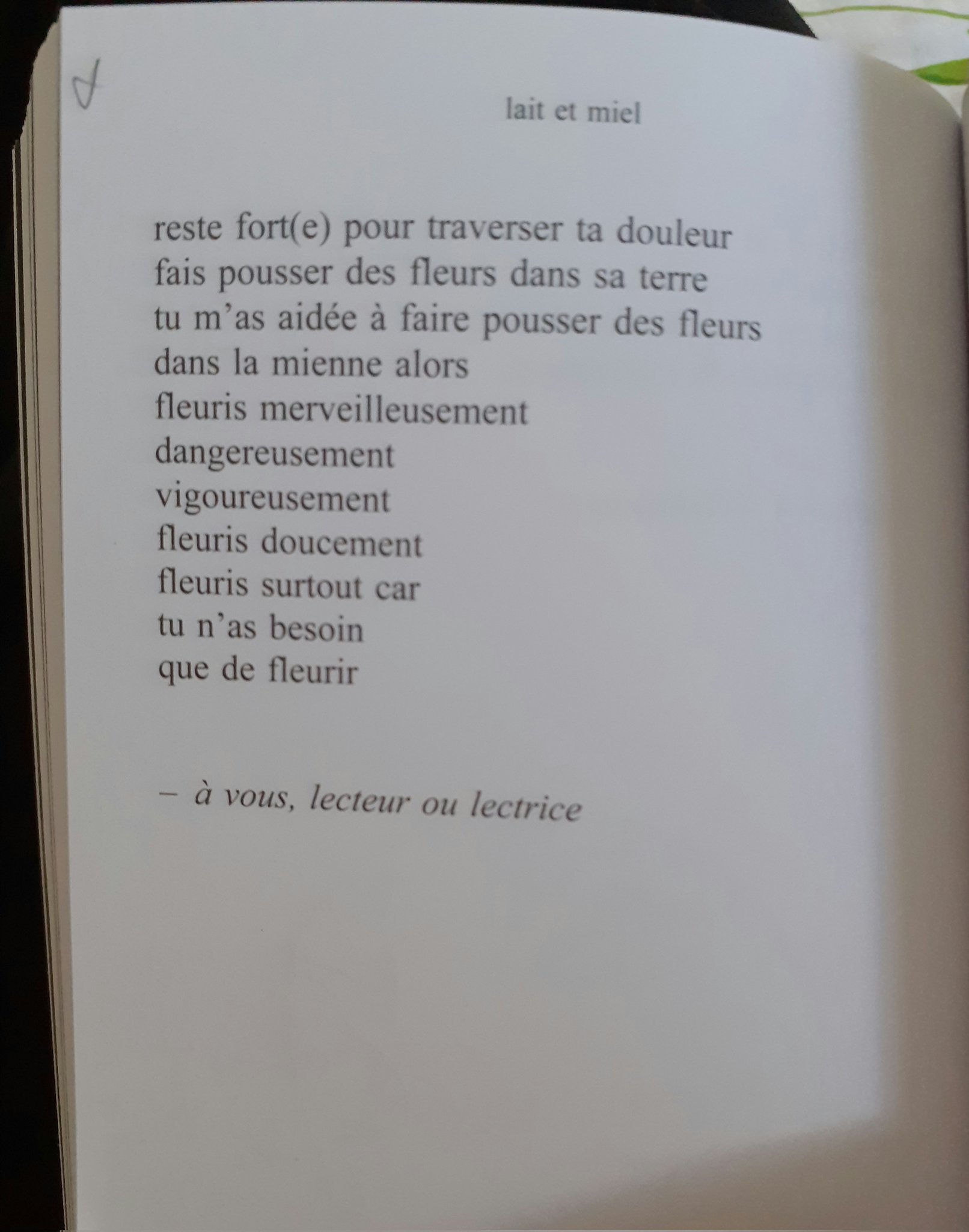 Anna Sennepin on X: 📚 lait et miel, de rupi kaur [Éd. Pocket - 2019]  #Poésie #Féminisme  / X