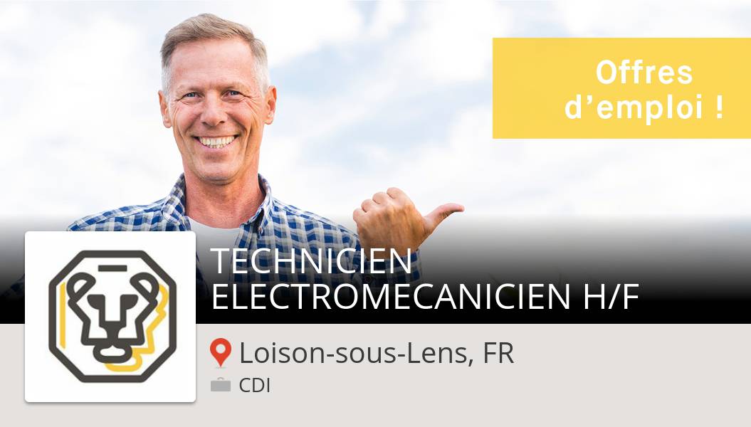 GroupeLeader's tweet photo. #LeaderIntérim recherche un(e) #TECHNICIEN #ELECTROMECANICIEN H/F #LoisonsousLensFR, postulez dès maintenant! #job https://t.co/yAkQxiUlCZ #LeaderRecrute #GroupeLeader #Emploi #OnRecrute https://t.co/okFXdL3lqD