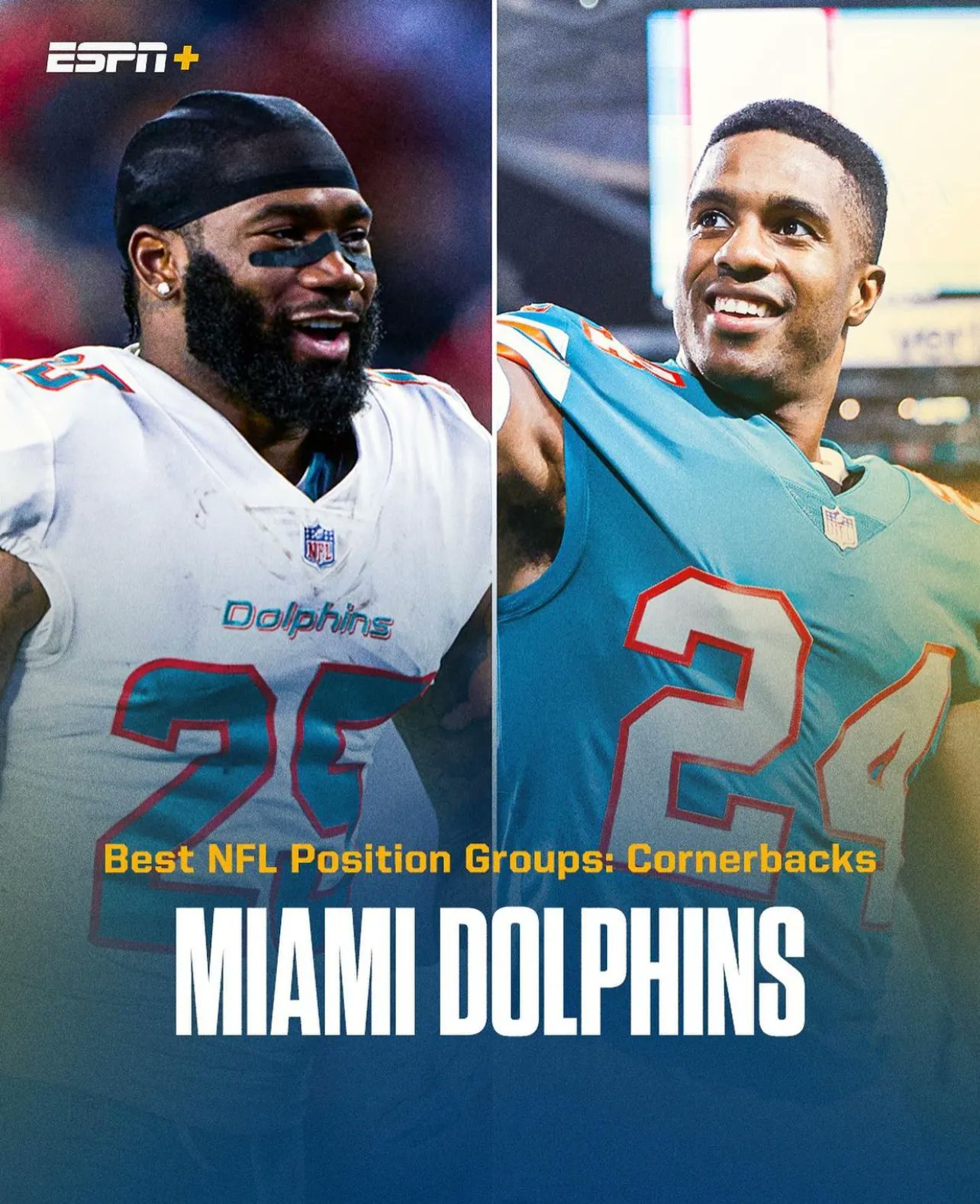 Dolphin Nation on Twitter "ESPN says Miami has the best cornerbacks in the NFL 👀🐬 https//t.co