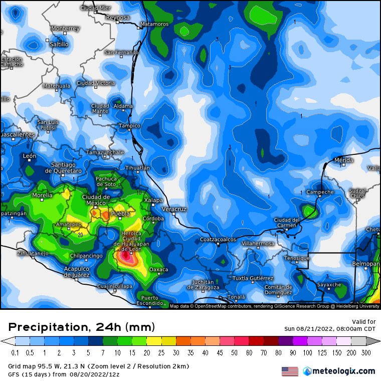 🔴SÁBADO: en vigilancia Potencial de Ciclón Tropical Cuatro frente a Tamaulipas.

⛈Lluvias/tormentas fuertes en Son, Sin, Chih, Dgo, Tamps, Nay, Jal, Mich, Gto, Qro, Hgo, EdoMex, CDMX, Mor, Gro, Pue, Tlax, Ver, Oax, Chis, Camp.

⚠️Posibles granizadas y ráfagas de viento.