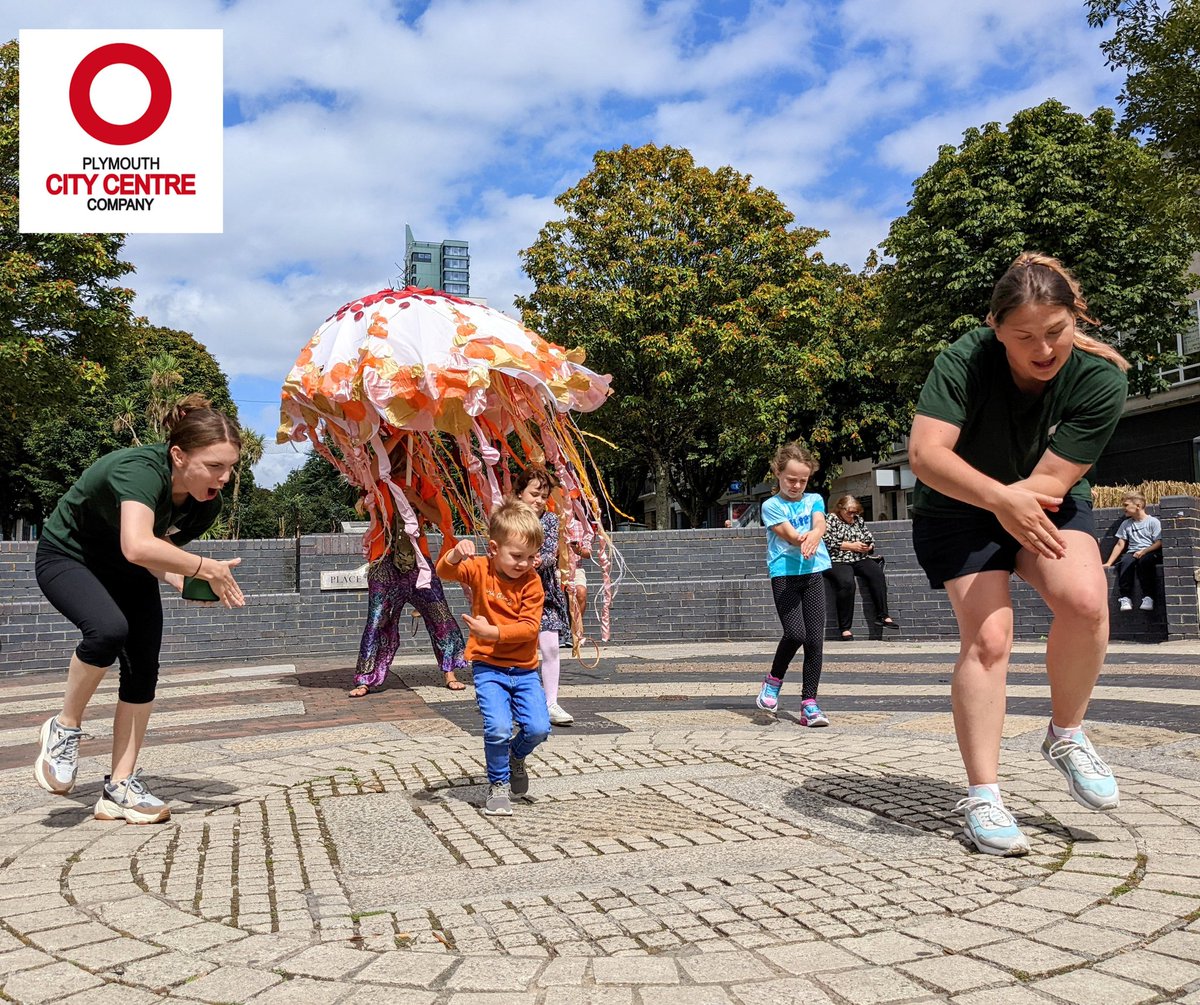PlymCityCentre's tweet photo. Great day spreading the word about our @WestEndPlymouth Carnival which is taking place next Saturday, 27th August. FREE family fun for everyone!

Thanks to @BarbicanTheatre and @EximDance for joining us today 😀

Don't miss out, see details https://t.co/gBEb1ZclmJ https://t.co/0kwCvR3PoM