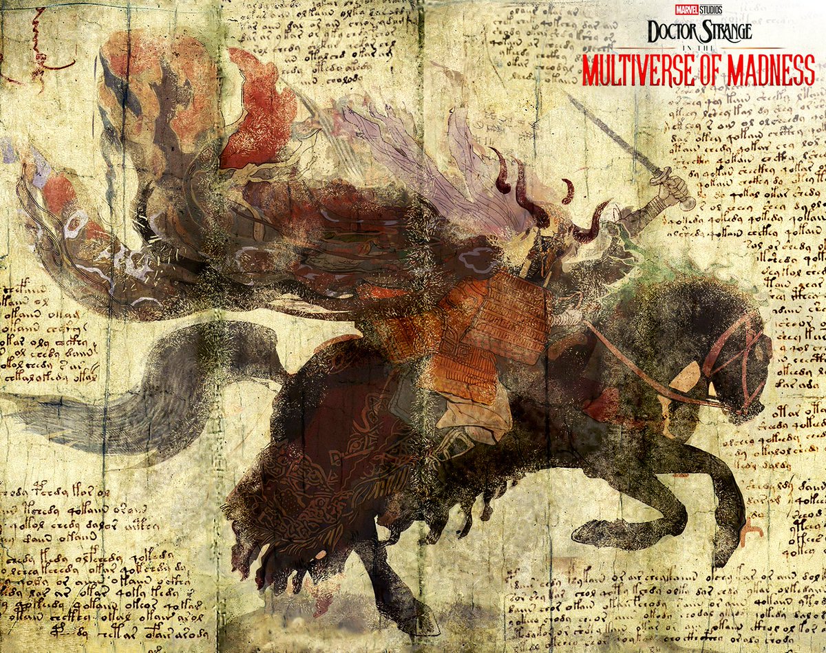 MCU_Direct's tweet photo. Here's the first look at official #MCU Nightmare villain designs created for early drafts of #MultiverseOfMadness! More photos: https://t.co/tmUryglf6e https://t.co/ZDLjvQEsUL