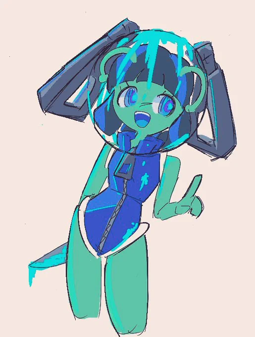 Fucked up!!! shes a fucked up alien!!!