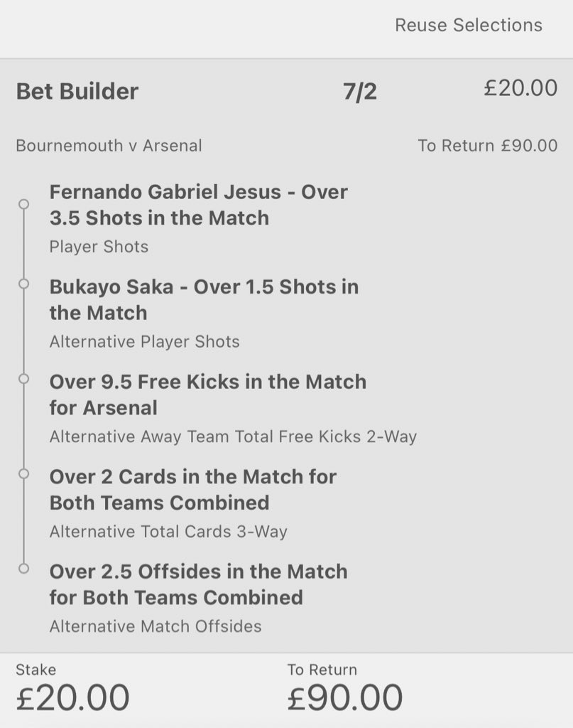 ValueBetSpotter's tweet image. 😍 OH YES! £90 cash giveaway!

If this Bournemouth vs Arsenal bet wins tonight, we’ll give away £90 cash. 

👉 £45 to someone who LIKES this tweet.
👉 £45 to someone who RETWEETS this tweet.

Must be following us. Ready? Go!