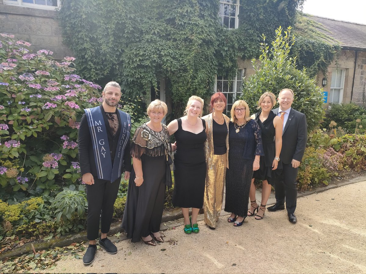 Today was #GayDay2022 @AlnwickGarden Honoured to be on the judging panel for @MrGayEurope @mrgayengland #MXDragEngland Congrats to everyone who took part and all the winners I know you will do so much good in your roles. More 📸 later but for now 🍾🎉 and 😴🏳️‍⚧️🏳️‍🌈