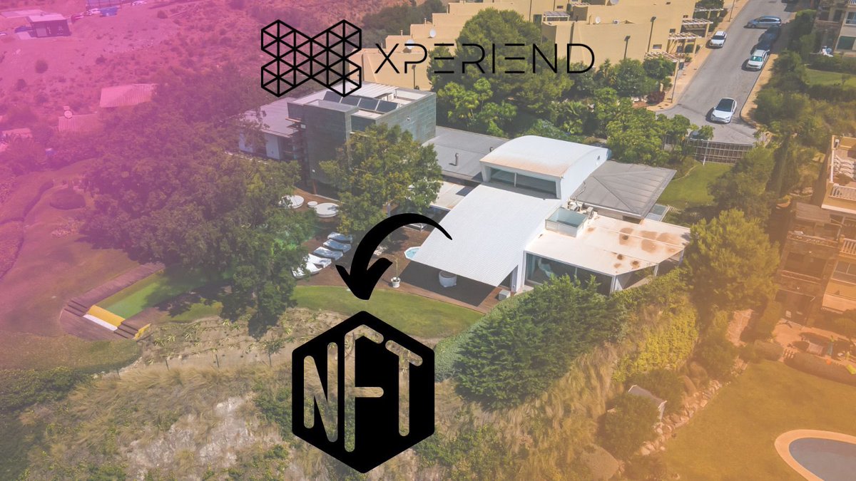Xperiendtoken's tweet photo. 🏠 → 𝗡𝗙𝗧
Gracias a los activos inmobiliarios, un token digital (NFT) sin uso aparente se convierte en algo material y tangible como es una vivienda, cuyo propietario del mismo puede disfrutar en vivo y en directo 😎
¡Súbete al carro! 🤟
#Xperiend #RealEstate #NFT #DeFi https://t.co/snGigReoKd