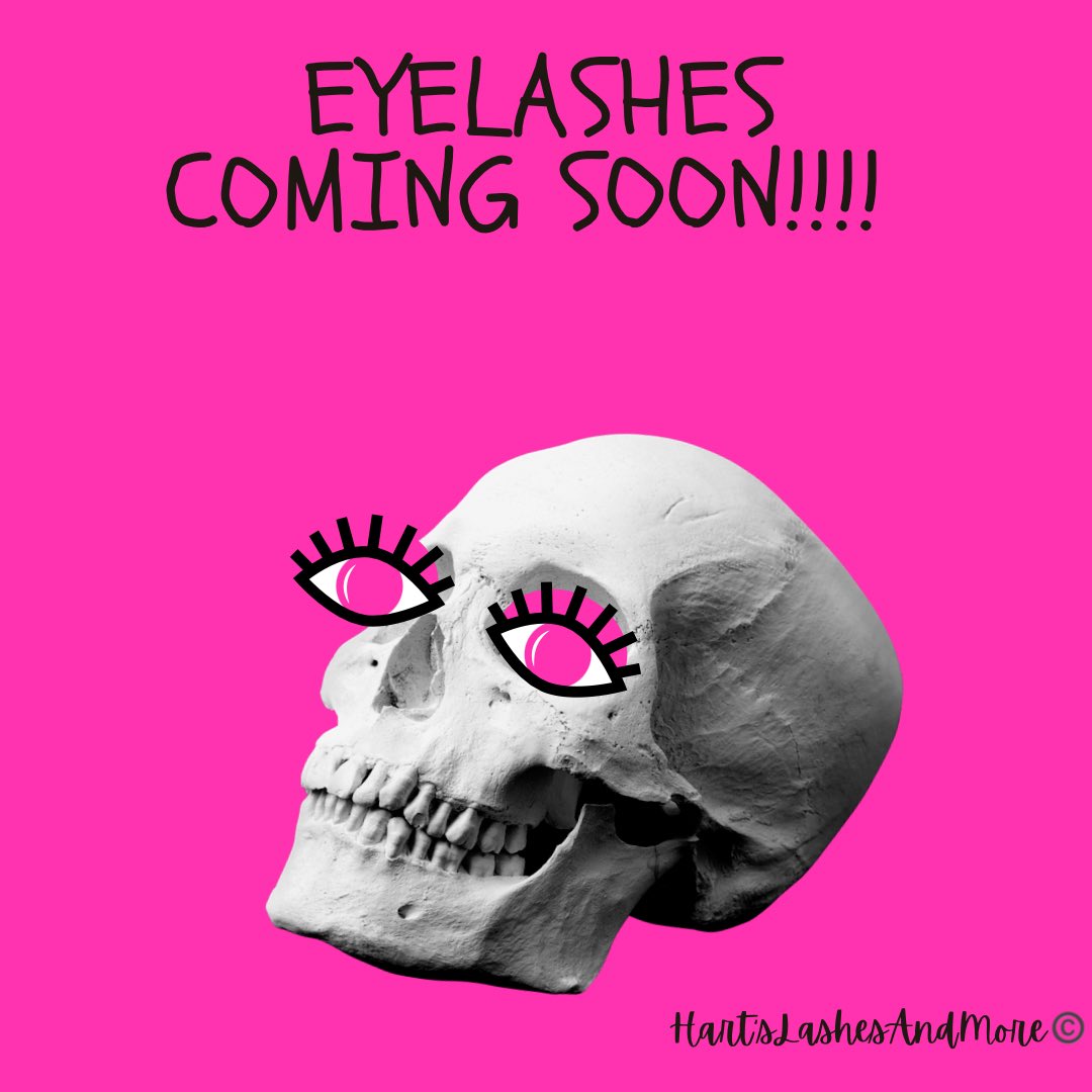 Lashes0824's tweet image. #launchingsoon #PrettyinLashes #GetLashed 👁 #MoreToCome #Hart’sLashesAndMore🖌