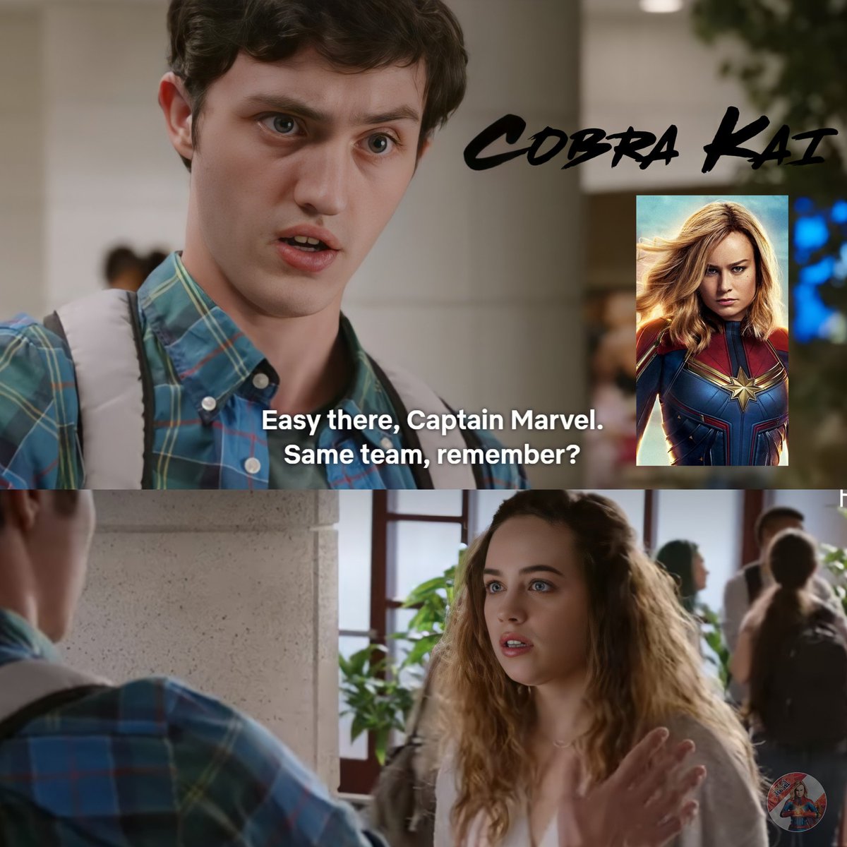 Captain Marvel Venezuela 🦸‍♀️ on Twitter "🚨 En Cobra Kai Temporada 3