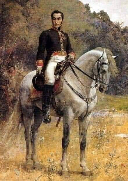 La BBC de Londres declaró a Simón Bolívar el hombre más importante de la Historia: Con solo 47 años, peleó 447 batallas. Cabalgó 123 mil kms, recorrió 10 veces + que Aníbal, 3 veces + que Napoleón y el doble de Alejandro Magno. Libertó 6 naciones del Imperio más poderoso !!
