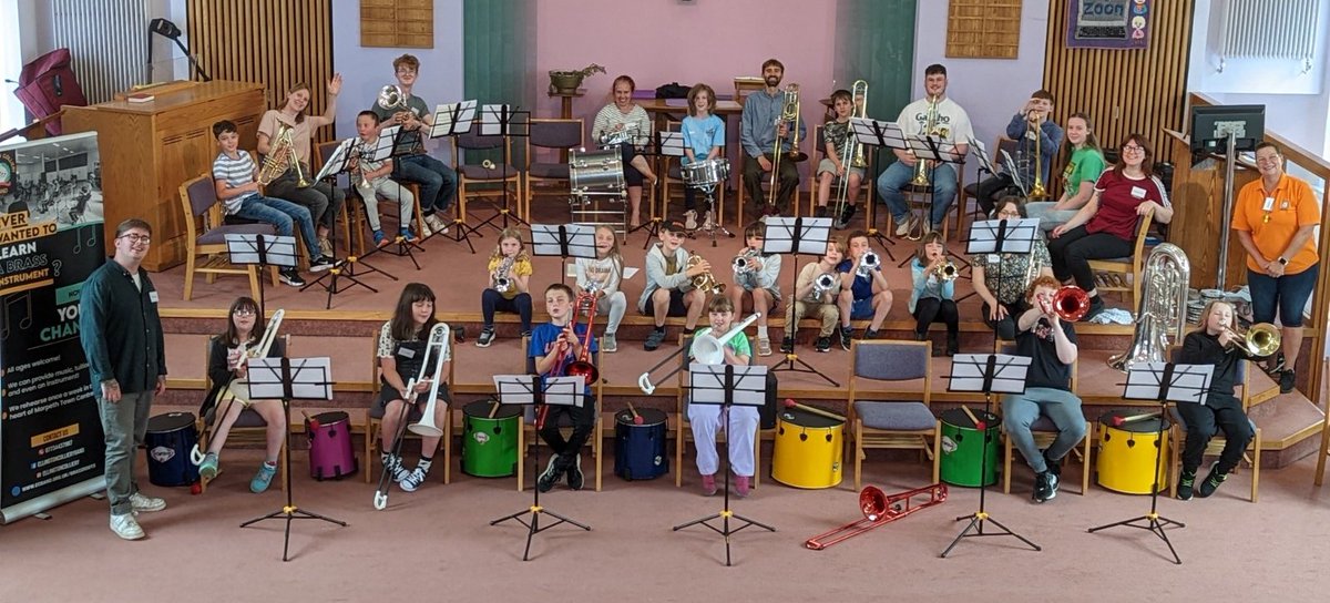 And that's a wrap! Even if you weren't able to make the day you can still come to our Brass Roots training band and learn an instrument! Brass Roots meets every Wednesday at 6:15pm in Morpeth. We provide everything you need to get started. Find out more at ecband.org.uk/brassroots